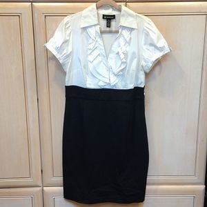 🖤INC Vintage Black and White Dress